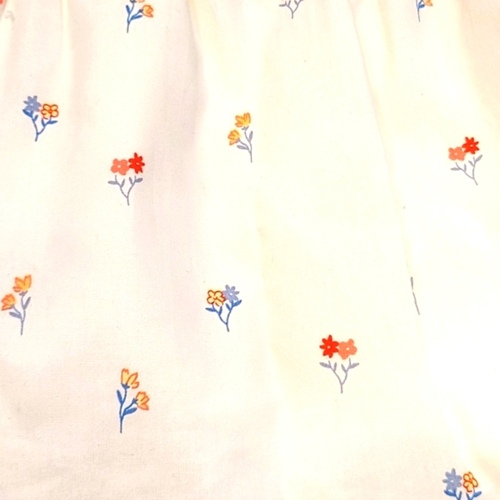 Floral Mini Skirt, Size 7/8 - Picture 2 of 4